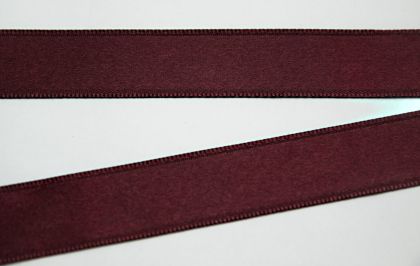 Панделка сатен - Бордо - 10м. №57