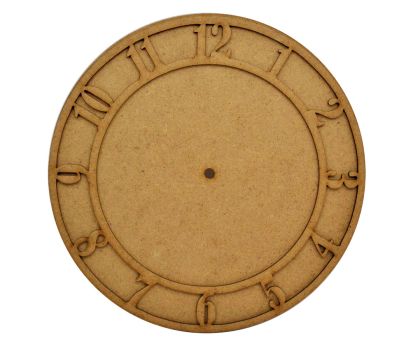 Основа за Часовник (арабски цифри) - 25см. 