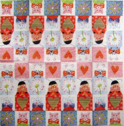 Салфетка 22 х 21.5см.