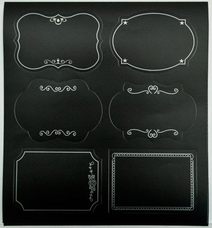 Стикери етикети - 2 листа