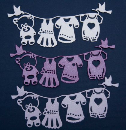 Бебешки дрешки (перлени) #2 - 3бр.