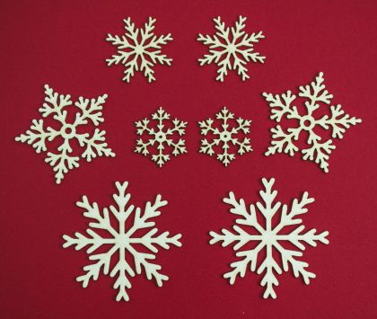 Снежинки #9 - 8бр.