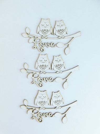 Бухали на клонче - 3 бр.