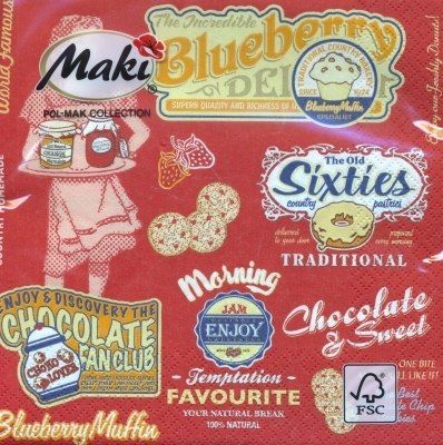 Салфетка American Vintage Food