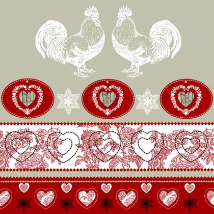 Салфетка Chicken Nature Red 13308180