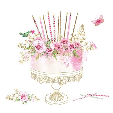 Салфетка Birthday Cake 1333152