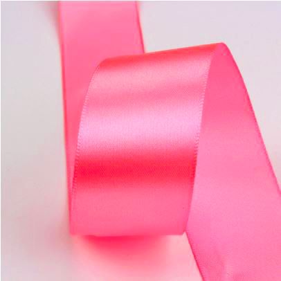Панделка сатен - Светло розова - 10 м №16