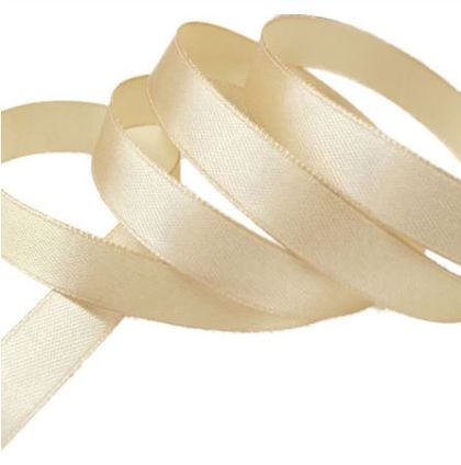 Панделка сатен - Пясък - 10 м №06