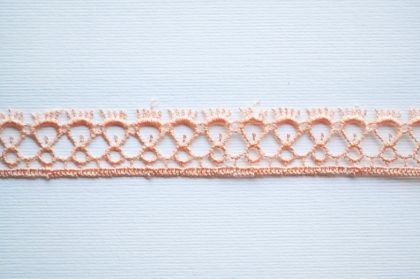 Дантела - праскова - 1м.