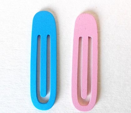 Дървени кламери  - 2 бр.