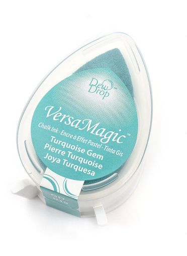 Пигментно-тебеширен тампон - Turquoise Gem - Versa Magic