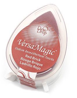 Пигментно-тебеширен тампон - Red Brick - Versa Magic