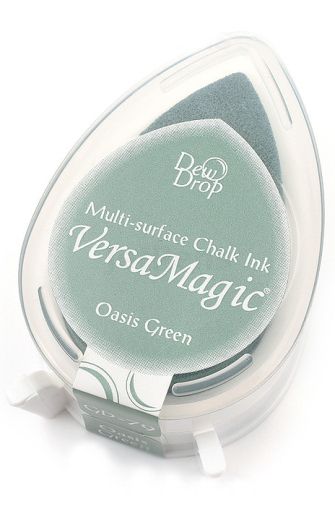 Пигментно-тебеширен тампон - Oasis Green - Versa Magic