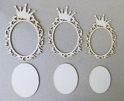 Рамка Корона - 3 размера