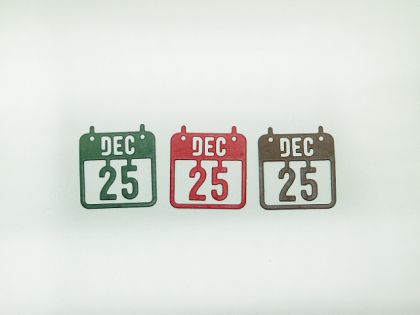 25 DEC- дата - 3 бр