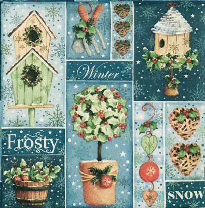 Салфетка  Foresty Winter sdgw014201