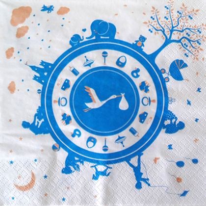 Пакет салфетки Newborn Blue 211616