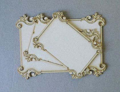 Рамка Орнаменти правоъгълна - 3 размера
