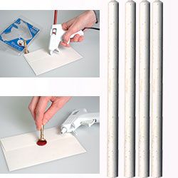 Восък за печати WHITE 4 бр - 7 мм