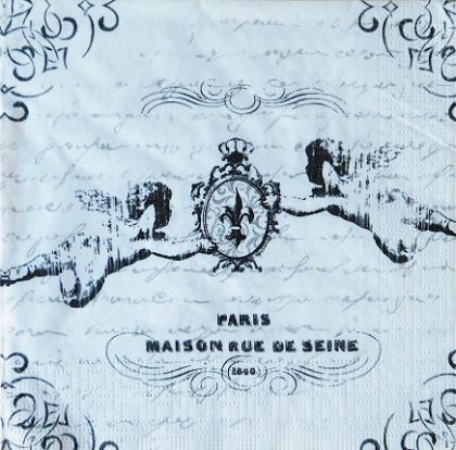 Салфетка French Angel white 007200