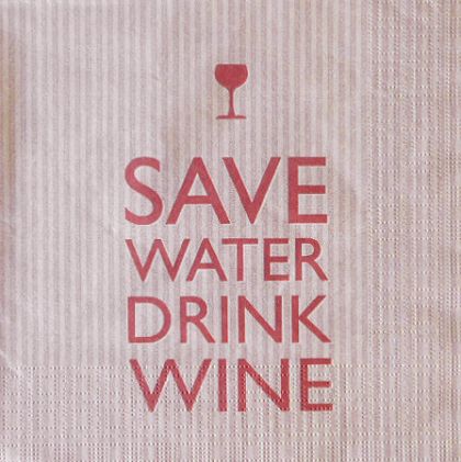 Салфетка Save Water browen