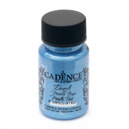 CADENCE АКРИЛНА БОЯ МЕТАЛИК DORA 50 МЛ. – SKY BLUE 187