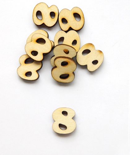 Цифра -  Осем / 8 /- 1 бр.