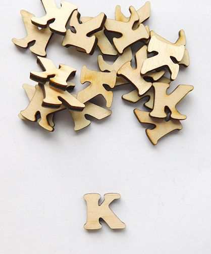 Буква - К - 1 бр.