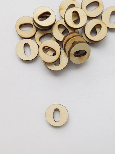 Буква - О - 1 бр.