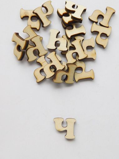 Буква - Ч - 1 бр.