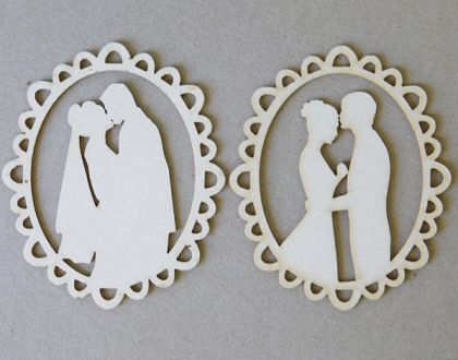 Рамка  Младоженци - 2 бр.