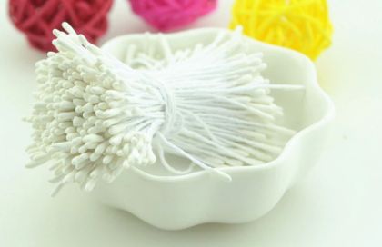 Тичинки мат -  Бяло - 100 бр.