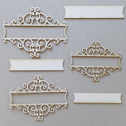 Рамка Орнаменти - 3 размера с основи
