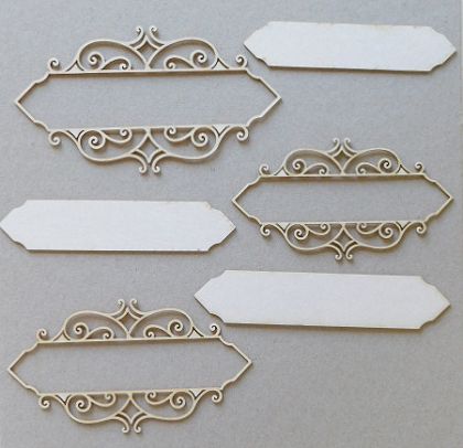 Рамка Орнаменти - 3 размера с основи