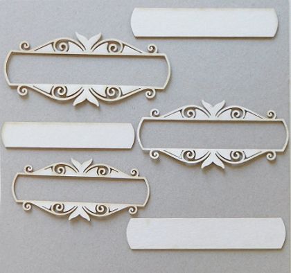 Рамка Орнаменти - 3 размера с основи