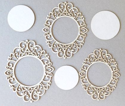 Рамка Орнаменти - 3 размера с основи