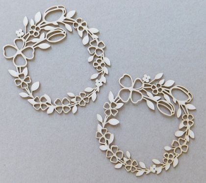 Рамка Лалета кръгла - 2 бр. 