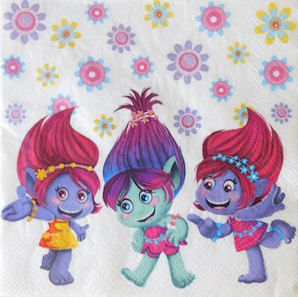 Салфетка Sweet Trolls SLOG050201