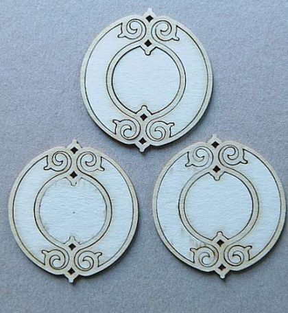Рамка кръгла - 3 бр