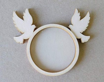 Шейкър заготовка - Рамка Гълъби