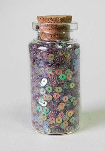 Цветни Пайети Плоски - Бронз - 10 гр.