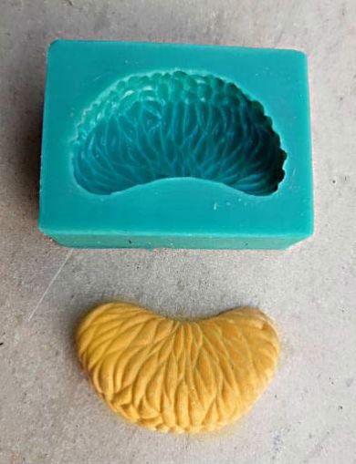 Силиконов молд - Мандаринка - 1 елемента