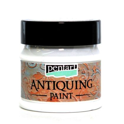 Антична състаряваща боя - Бяло - 50мл.