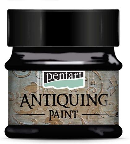 Антична състаряваща боя - Черно - 50мл.