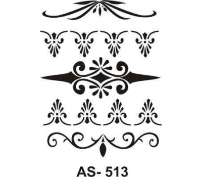 Шаблон AS513 - 30.00 х 21,00 см