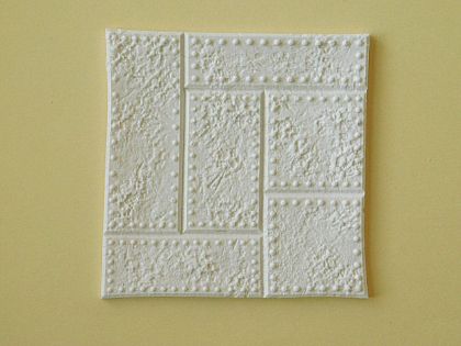 Стиймпънк елемент "Метален лист" -  9,00 х 9,00 см