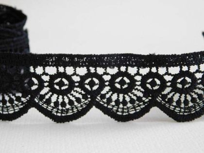 Дантела - Черно - 1м.