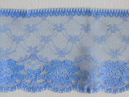 Дантела - Гълъбово синьо - 1 м.