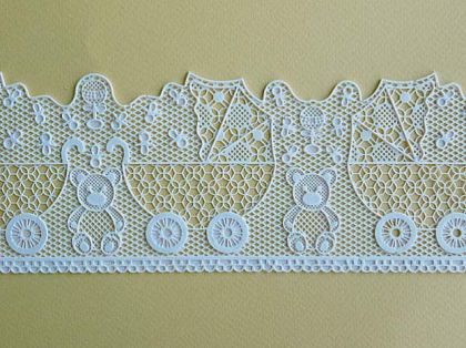 Дантела - 34,20 х 8,00 см