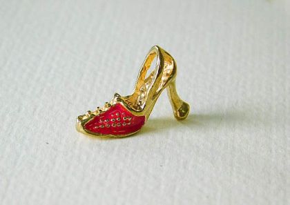 Дамска обувка - червена